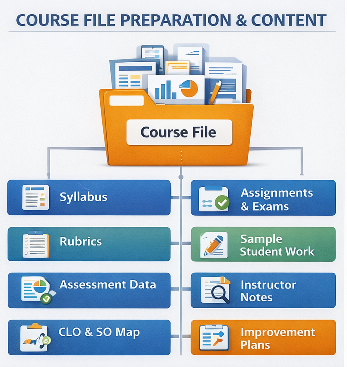 Course file preparation